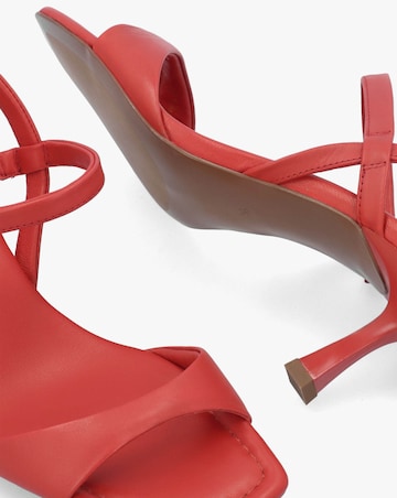 Radley Meadow Road Flame Leather Heeled Sandals Standard Fit