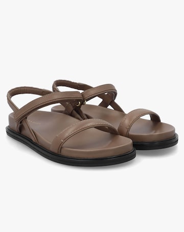 Radley Broadway Market Acorn Leather Sandals Standard Fit