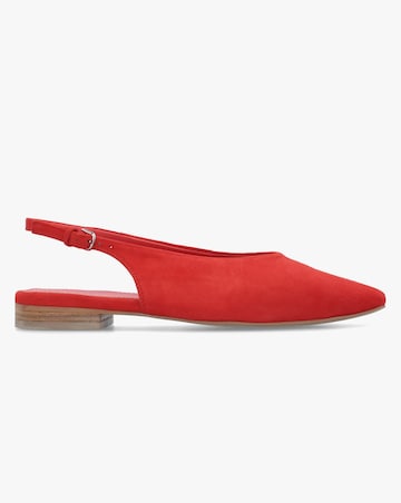 Radley Chiltern Grove Flame Suede Flat Sling Backs Standard Fit