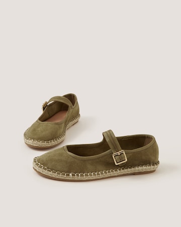 Monsoon Dede Faux Suede Espadrille Flats