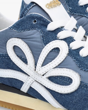 Daniel Movie Denim & Nylon Runner Trainers Standard Fit