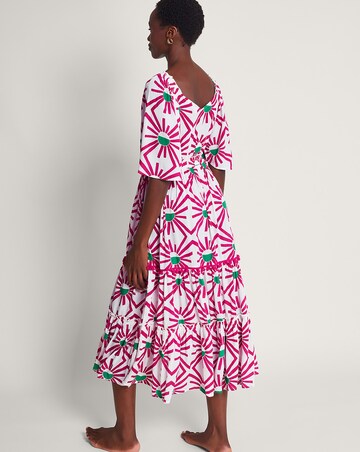 Monsoon Zamora Geometric Sun Dress