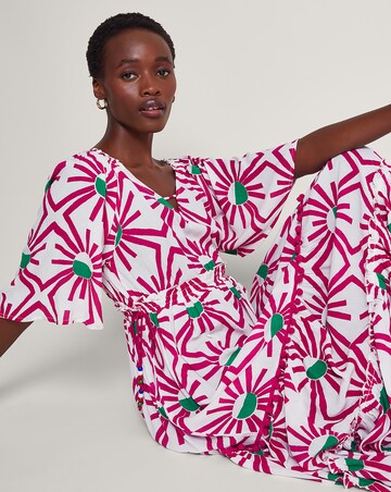 Monsoon Zamora Geometric Sun Dress