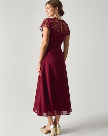Monsoon Monica Lace Midi Dress