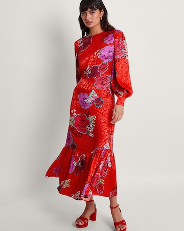 Monsoon Esme Floral Tea Dress