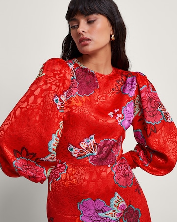 Monsoon Esme Floral Tea Dress