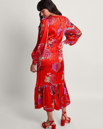 Monsoon Esme Floral Tea Dress