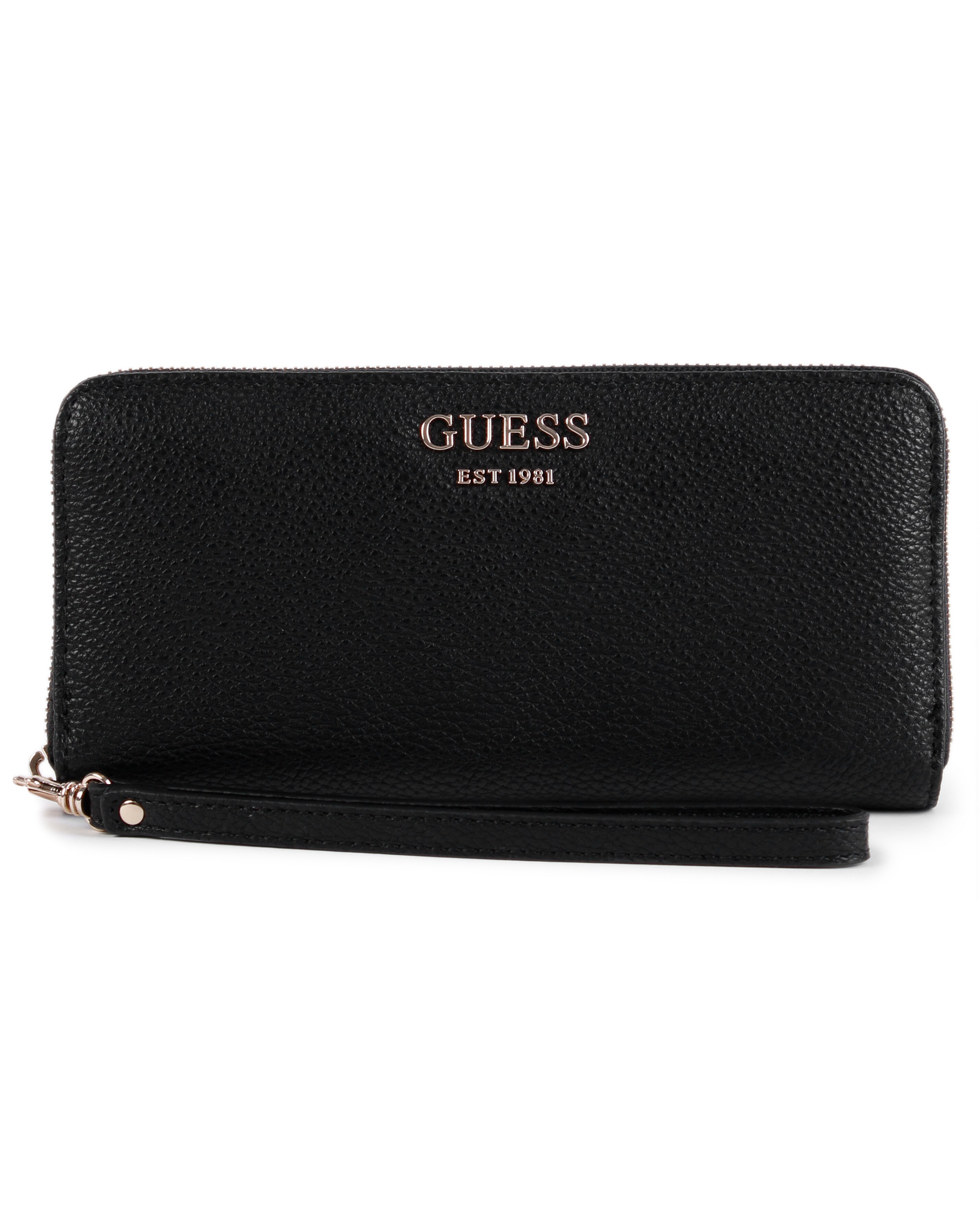 Guess Vikky SLG Large Pebbled Zip Around Wallet Simply Be