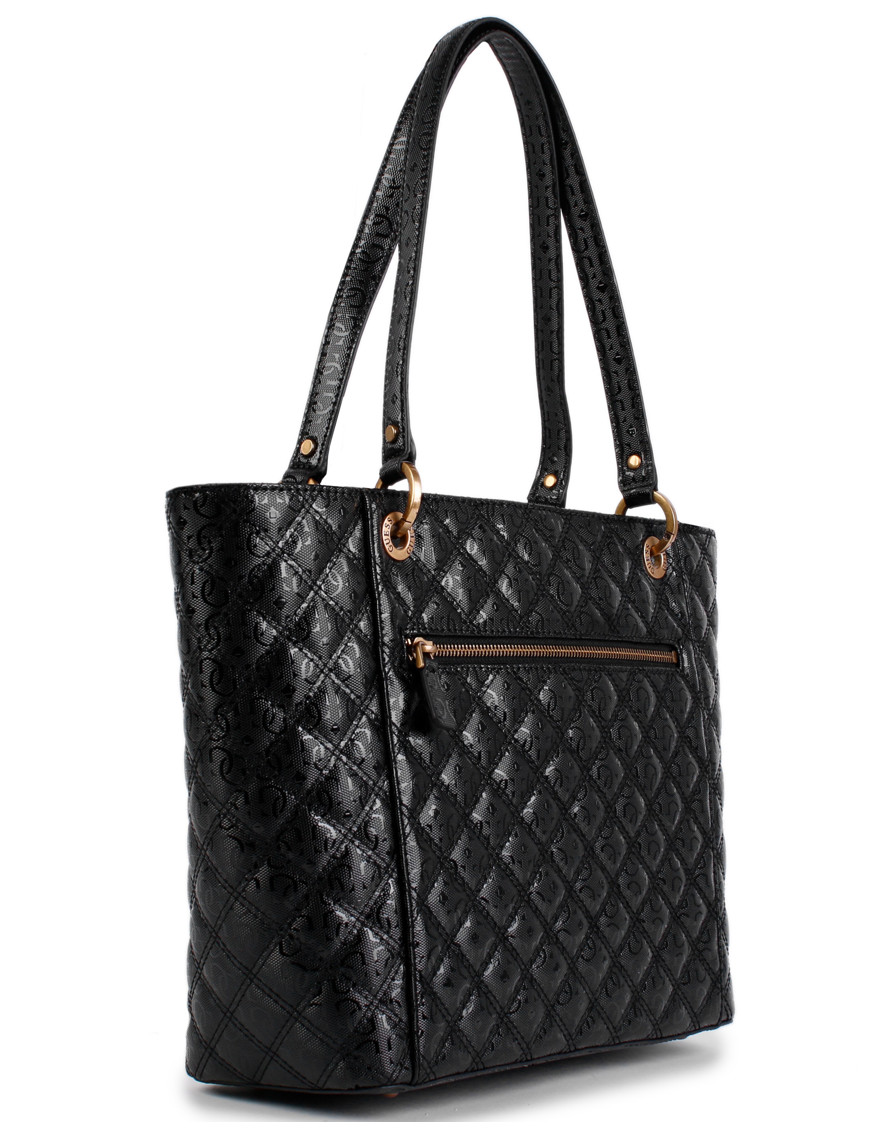 Guess Noelle Elite Quilt Logo Tote Bag Simply Be