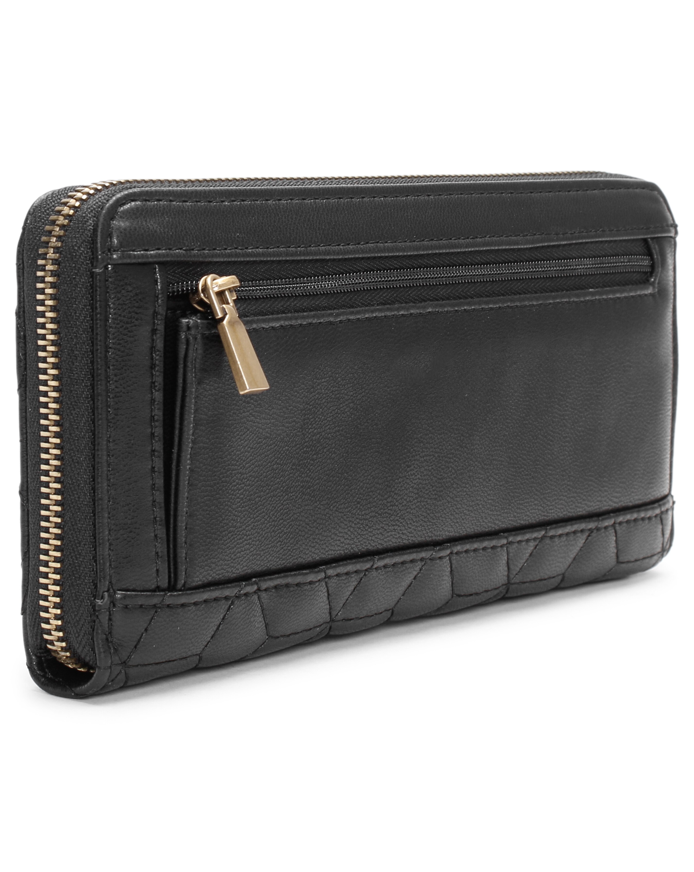 Guess large zip around wallet online