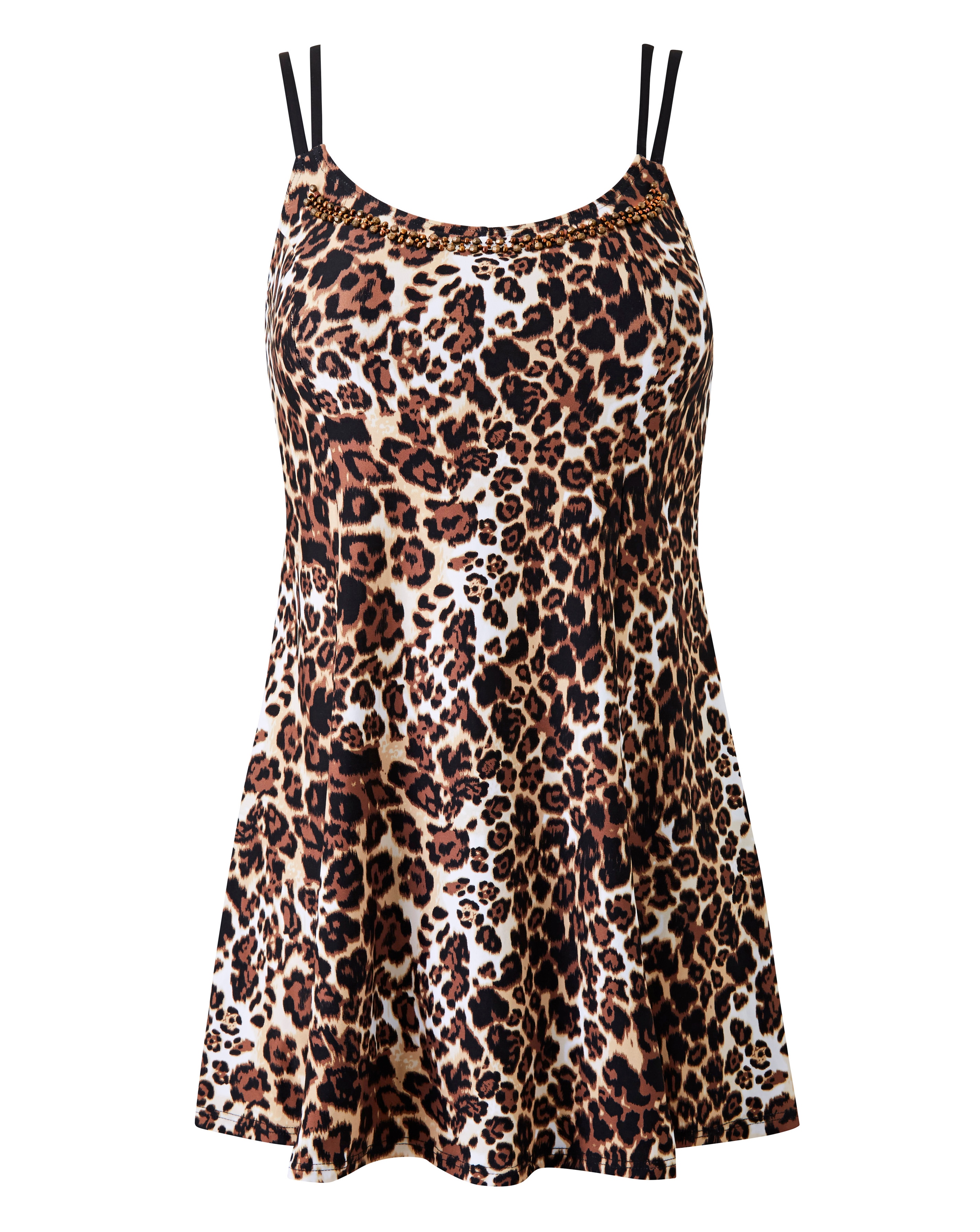 Animal print 2025 swimdress