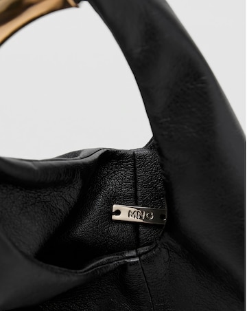 Mango Metal Top Handle Bag