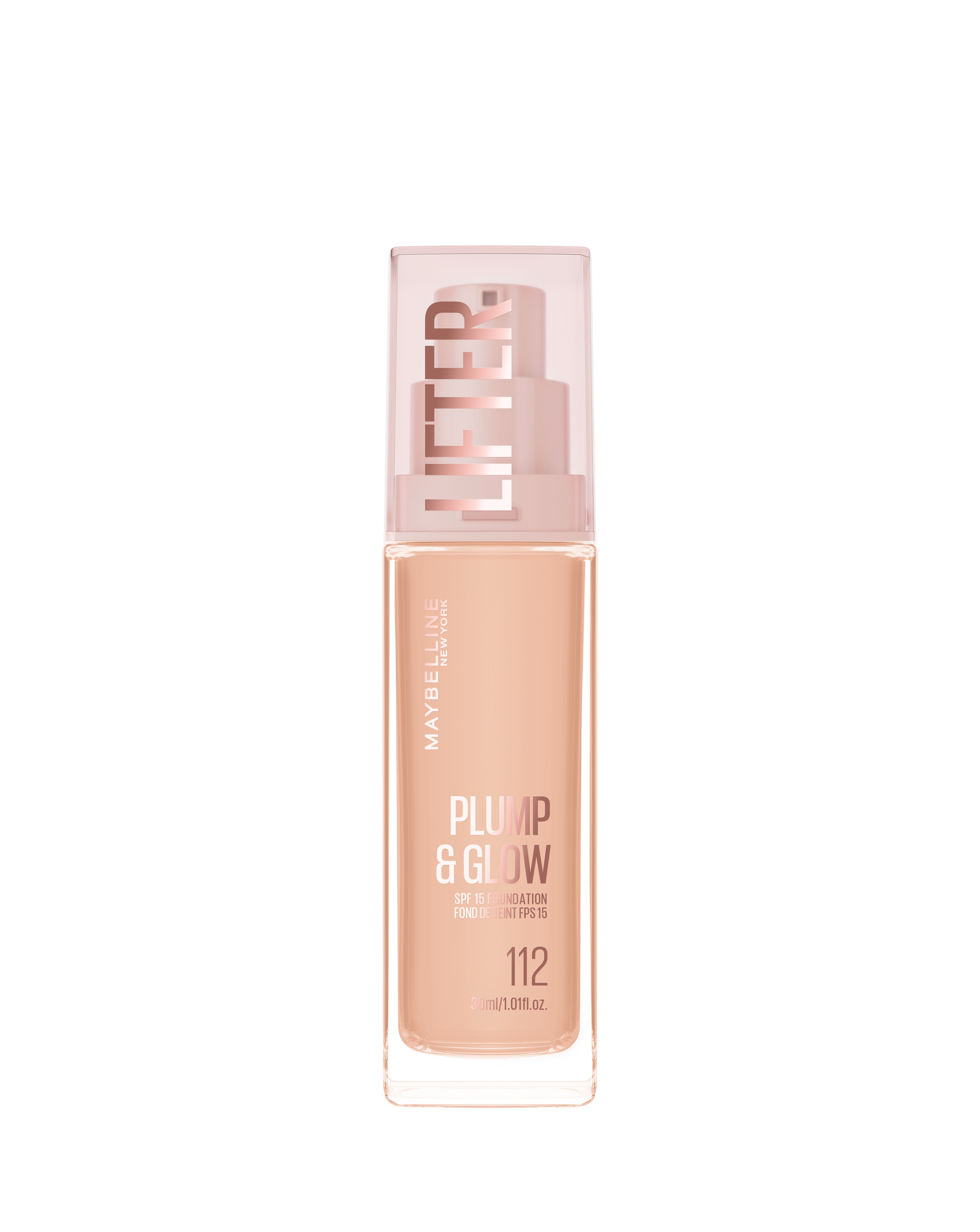 New In - Maybelline Plump & Glow Foundation #112