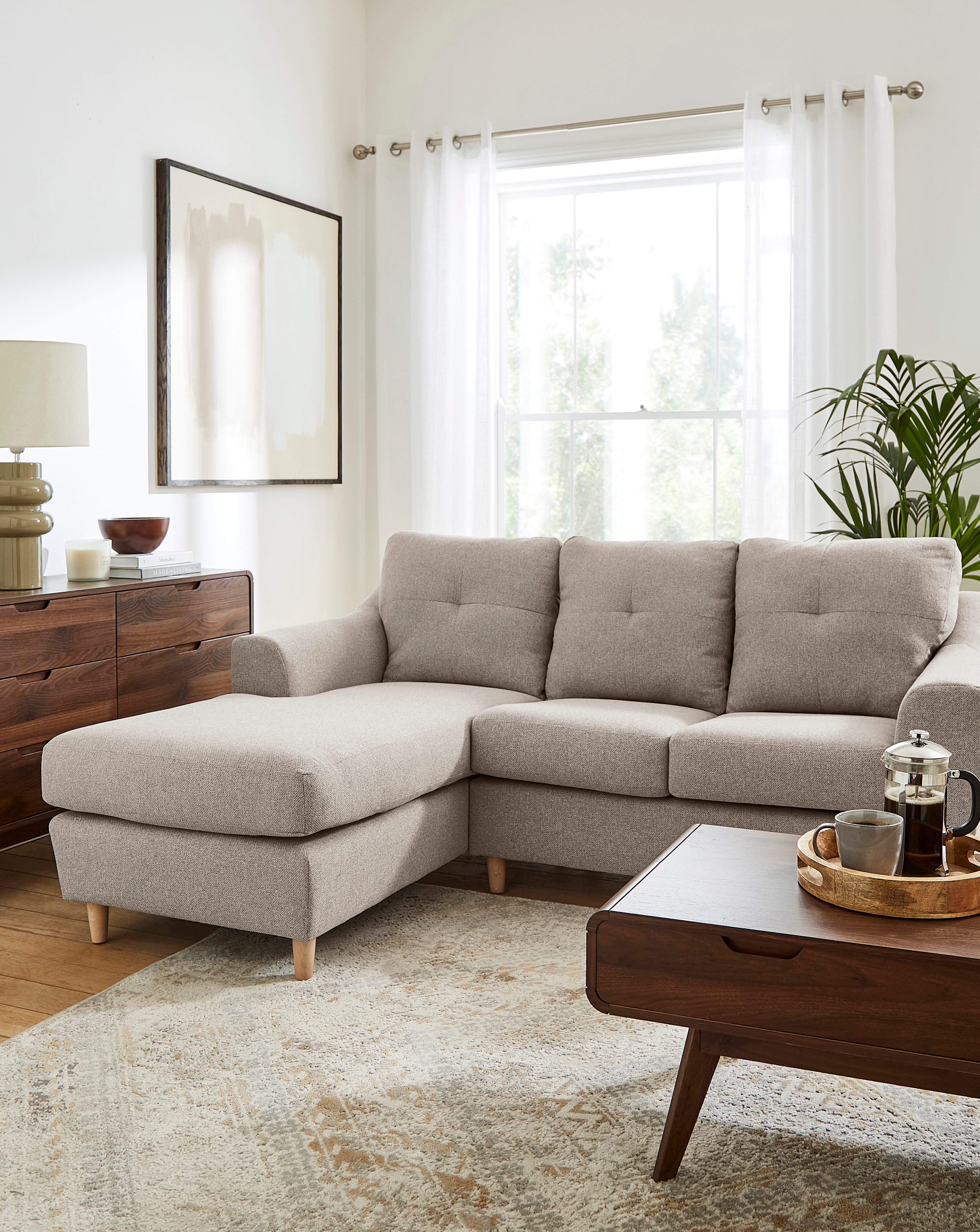 New In - Baxter Left Hand Corner Chaise Sofa