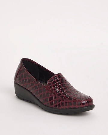 Cushion Walk Twin Gusset Loafers Extra Wide EEE Fit