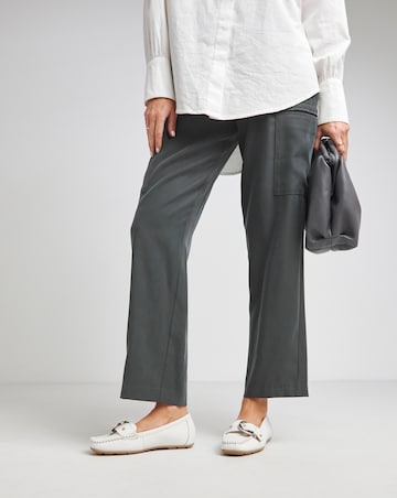 Galore Leather Driving Moccasin - Wide Fit (E)