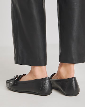 Galore Leather Driving Moccasin - Wide Fit (E)