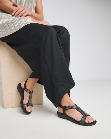 Peace Diamante Comfort Sandal - Extra Wide Fit (EEE)