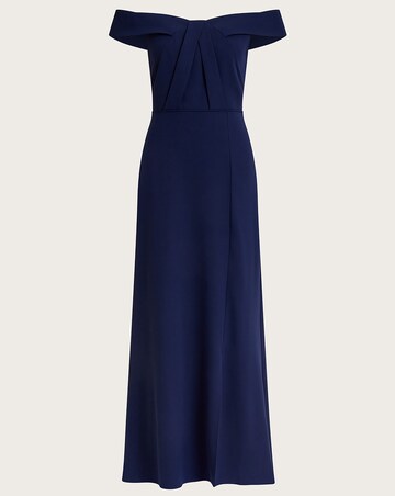 Monsoon Beatrice Crepe Bardot Maxi Dress