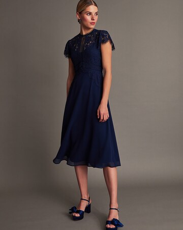 Monsoon Louise Lace Midi Dress