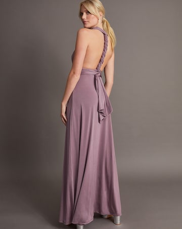 Monsoon Thea Twist Me Tie Me Maxi Dress | Simply Be