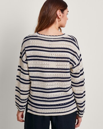 Monsoon Sarah Stripe Jumper
