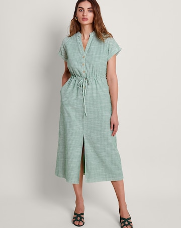 Monsoon Athena Stripe Dress