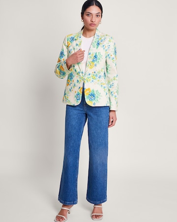Monsoon Zimira Floral Print Blazer