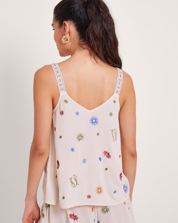 Monsoon Arti Embroidered Cami