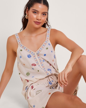 Monsoon Arti Embroidered Cami