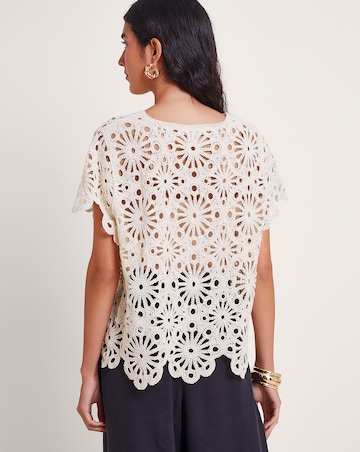 Monsoon Riri Crochet Top