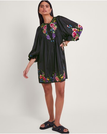 sachin and babi light blue dress Merin Embroidery Mini Tunic Dress  watereverysunday