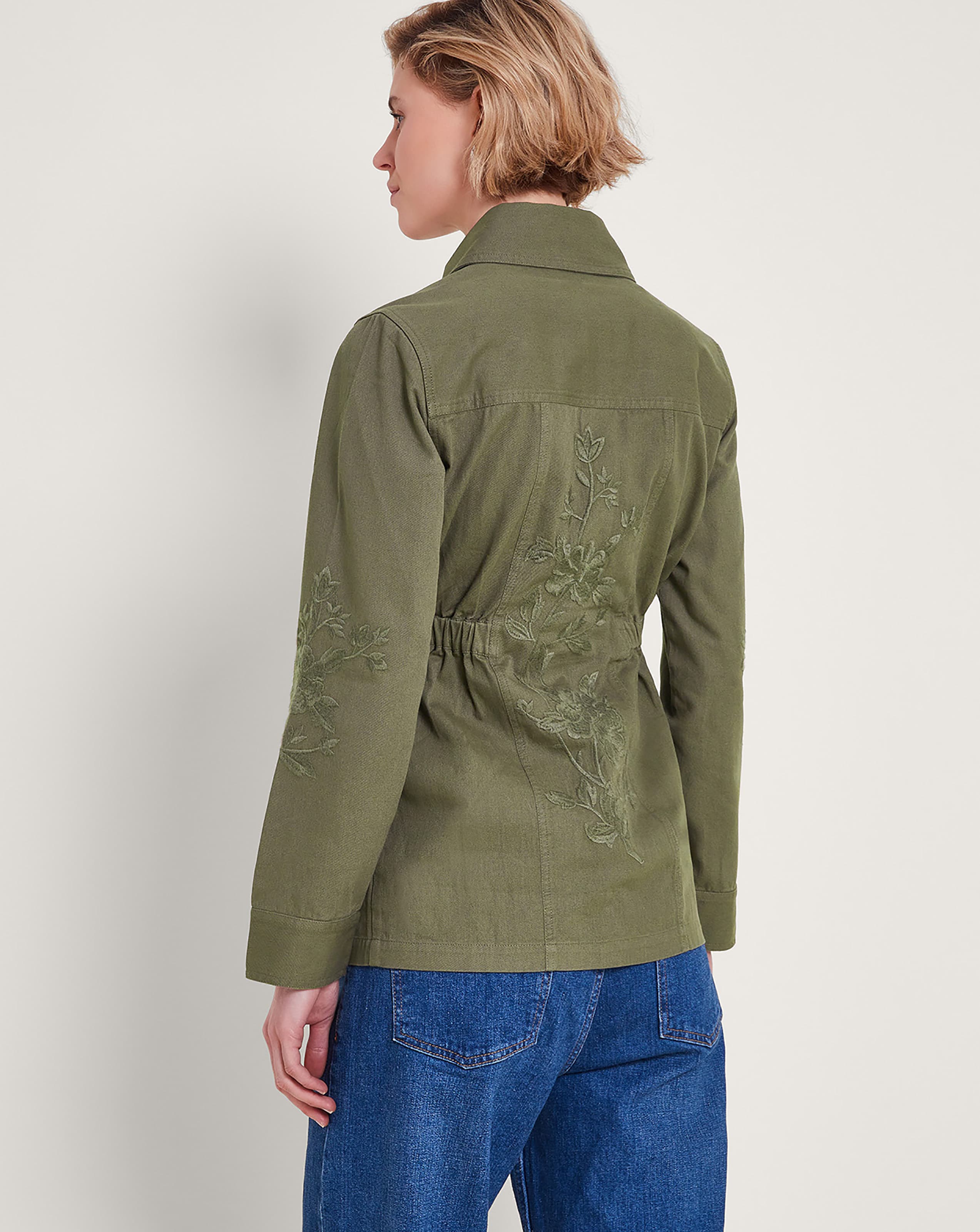 Monsoon Lyria Embroidered Jacket | Simply Be