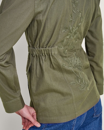 Monsoon Lyria Embroidered Jacket | Simply Be