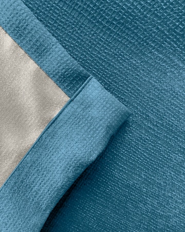 Matrix Light Filtering Textured Embossed Pencil Pleat Thermal Curtain