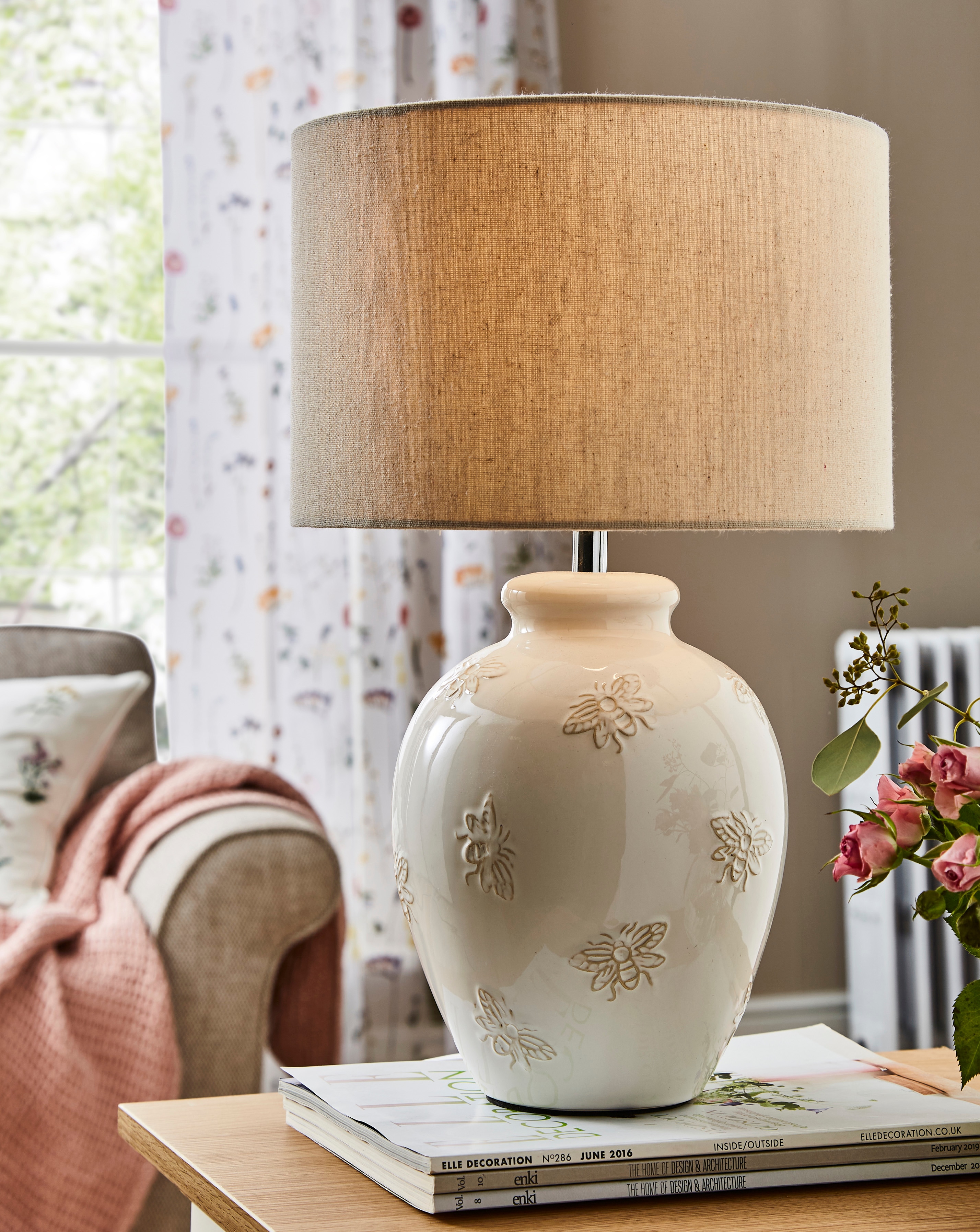 New In - Julipa Embossed Bees Table Lamp