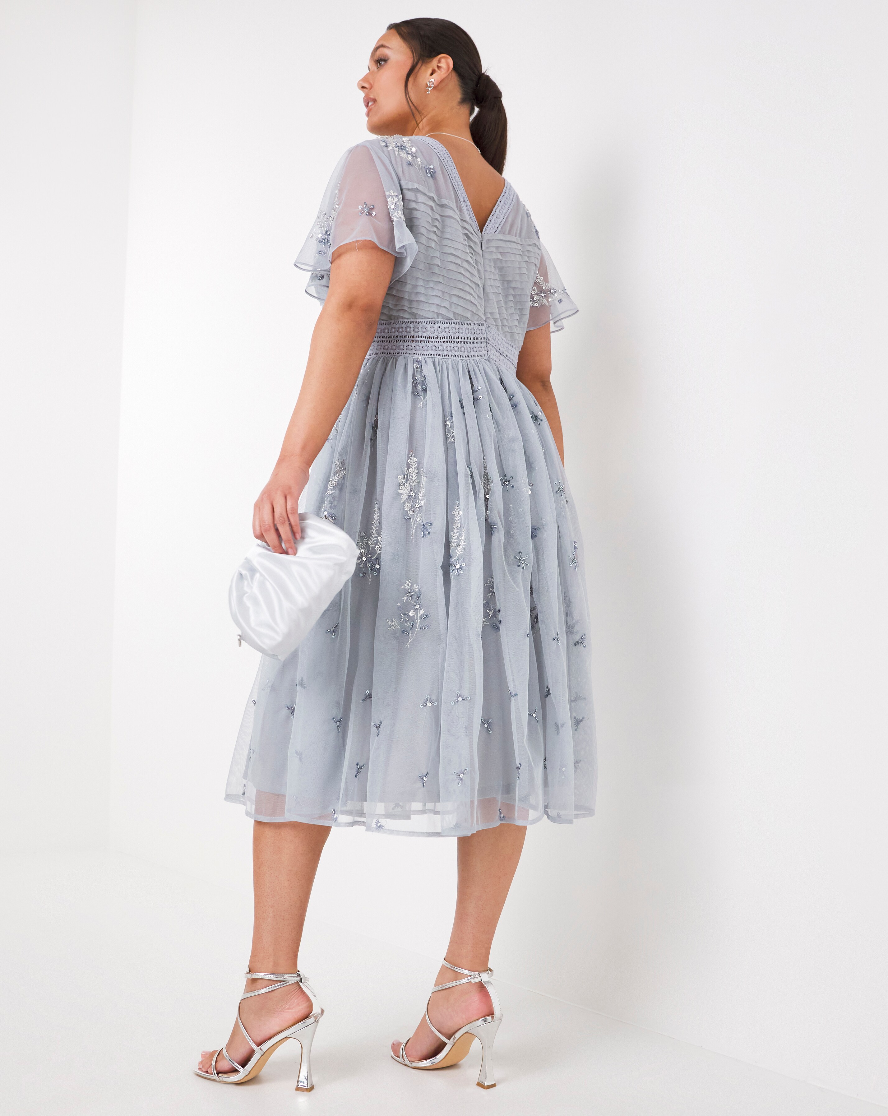 Joanna hope best sale embellished midi dress
