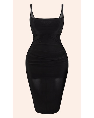 Curvy Kate Mirage Contour Wired Slip Dress Black