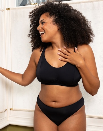 Curvy Kate Zen Non-Wired Non-Padded Bralette Black