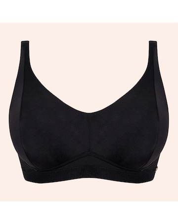Curvy Kate Zen Non-Wired Non-Padded Bralette Black
