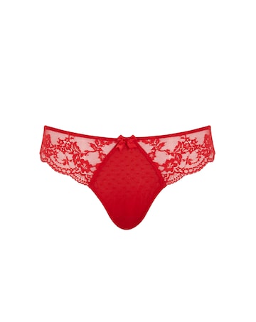 Panache Heidi Brazilian Knicker Ruby Red