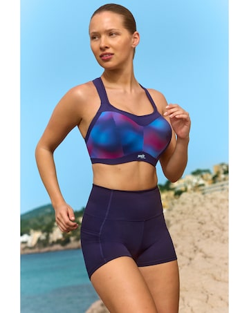 Sports Wired Sports Bra Ombre Print