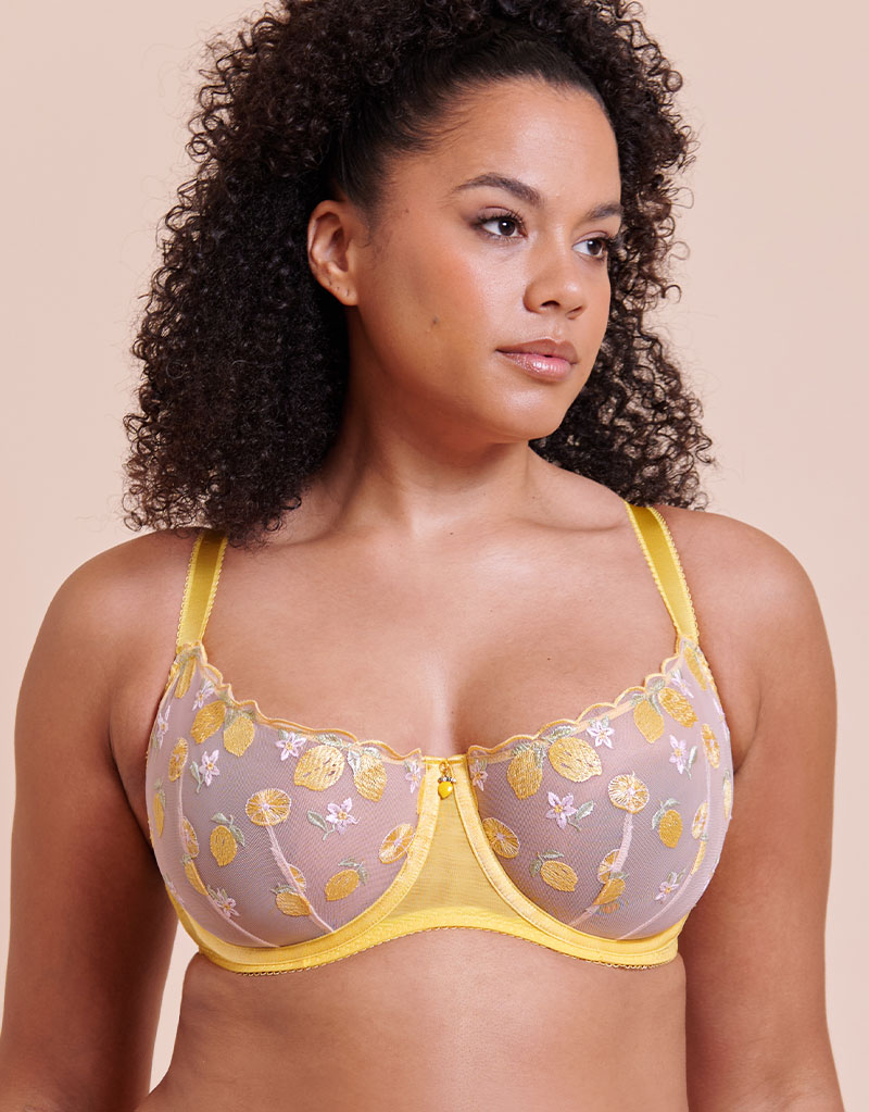 New In - Curvy Kate Limoncello Balcony Bra