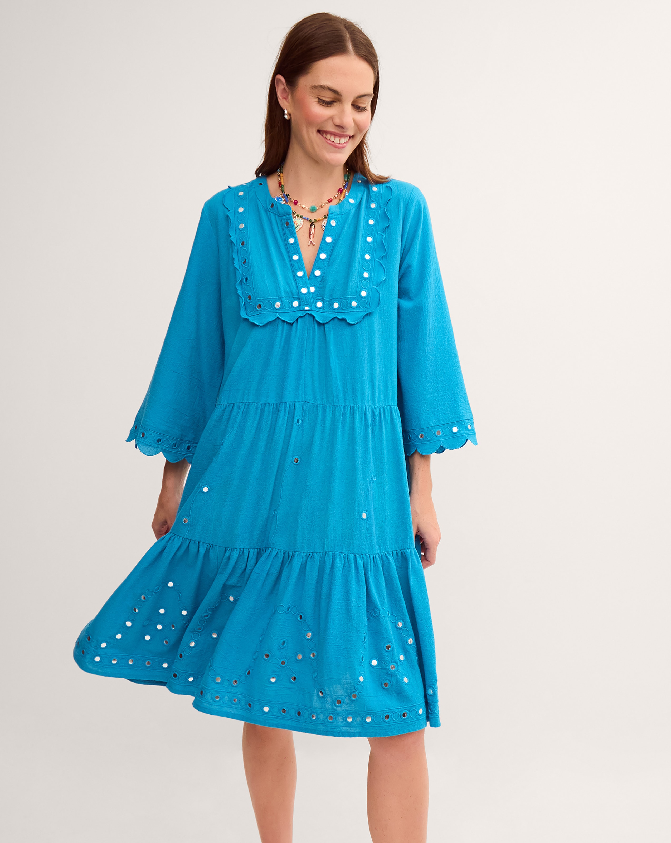New In - Monsoon Maddie Mirror Midi Kaftan