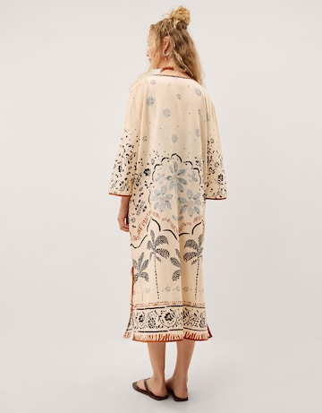 Monsoon Aleah Tropical Print Midi Kaftan