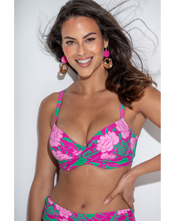 Pour Moi Free Spirit Lightly Padded U/W Twist Front Bikini Top