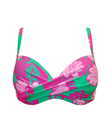 Pour Moi Free Spirit Lightly Padded U/W Twist Front Bikini Top