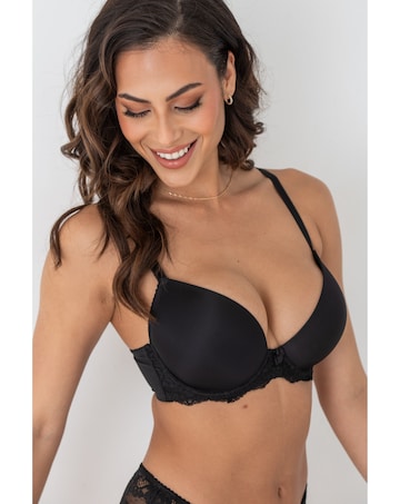 Pour Moi Fleur Padded Push-Up Plunge T-Shirt Bra