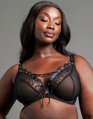 Scantilly Laced Up Plunge Bra