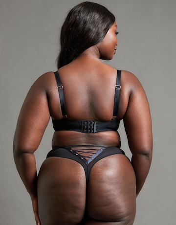 Scantilly Laced Up Plunge Bra